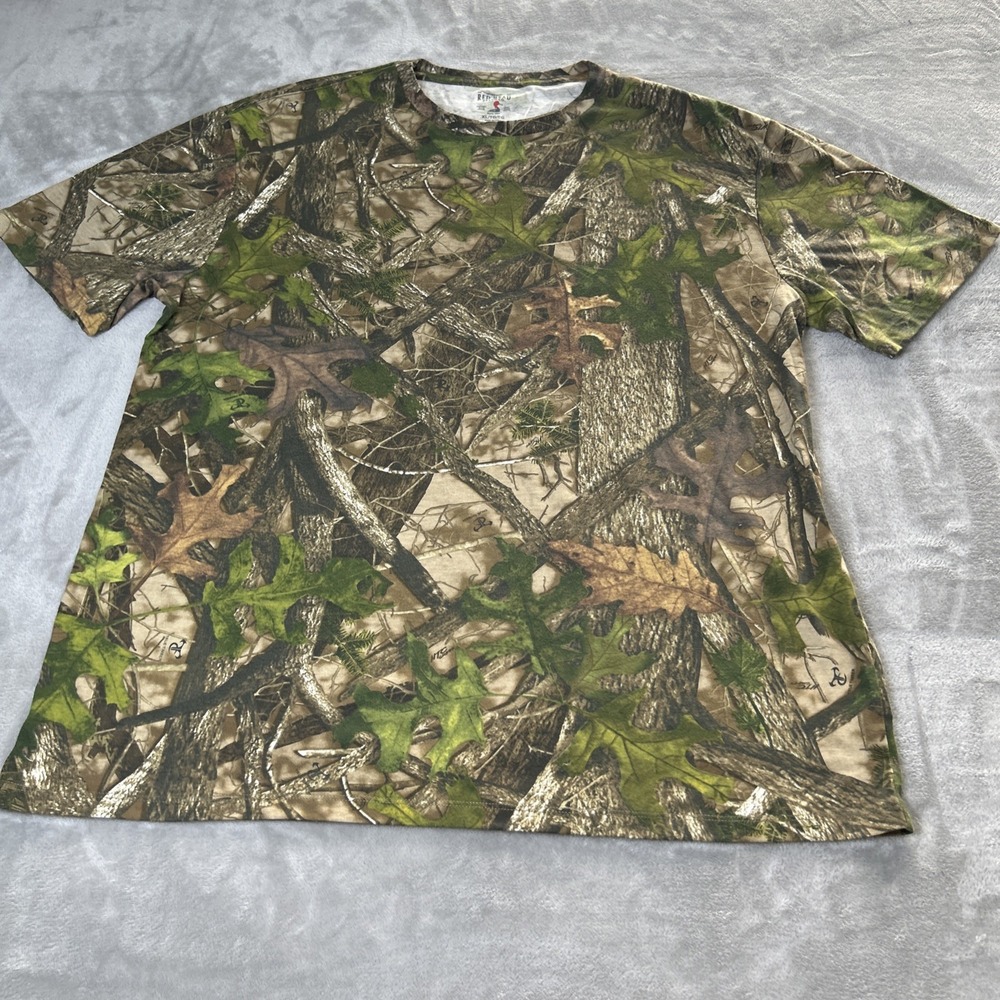 Red Head Brand Co. Camo Hunting Short Sleeve T-Shirt Top fishing Hiking XL